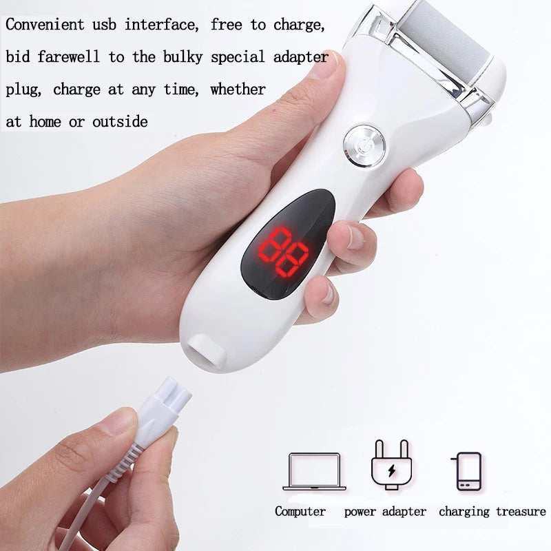 Rechargeable Electric Foot File