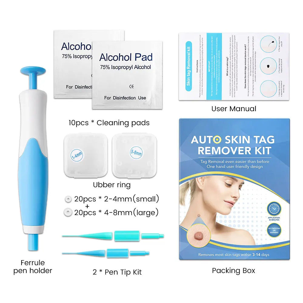 2-in-1 Auto Micro Skin Tag Remover Device