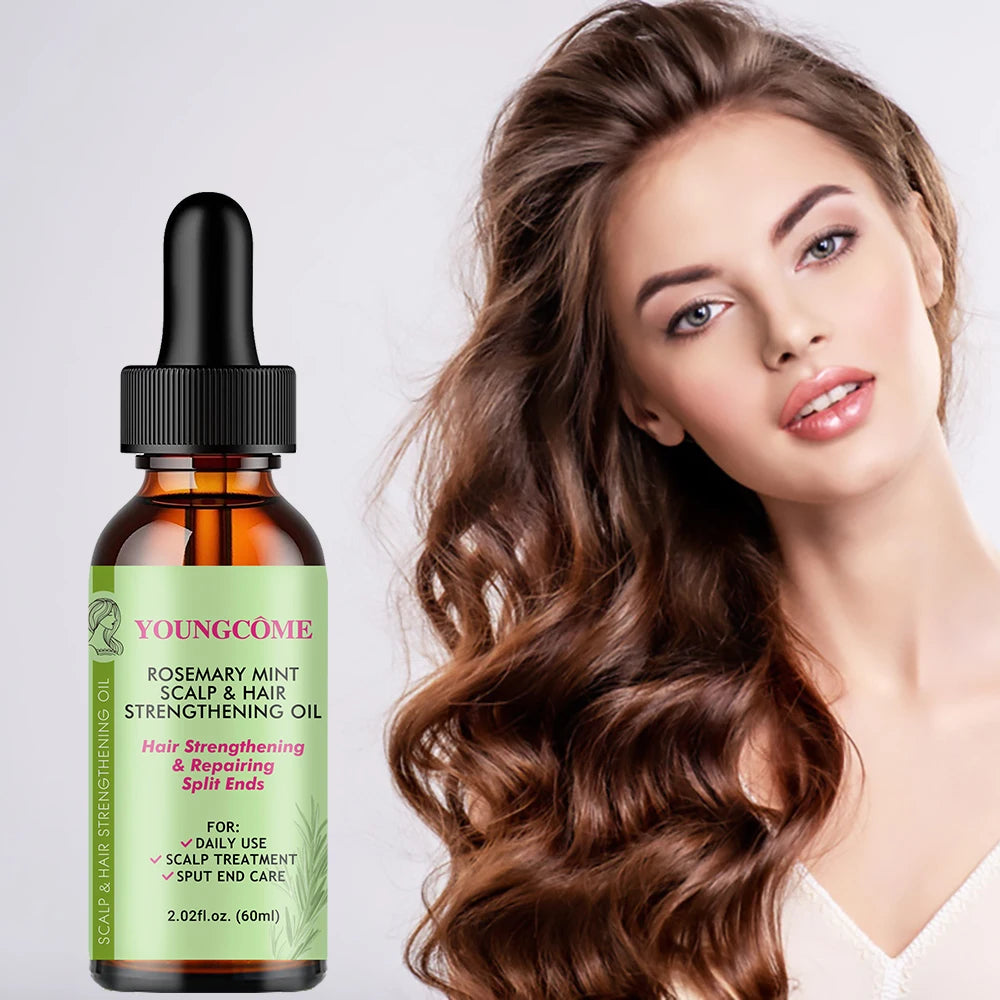 Rosemary Mint Hair Strengthening Oil