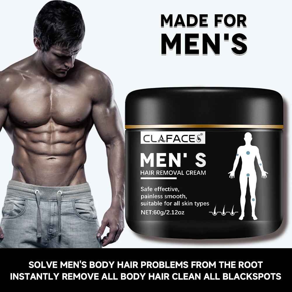Men’s Painless Hair Remover Cream
