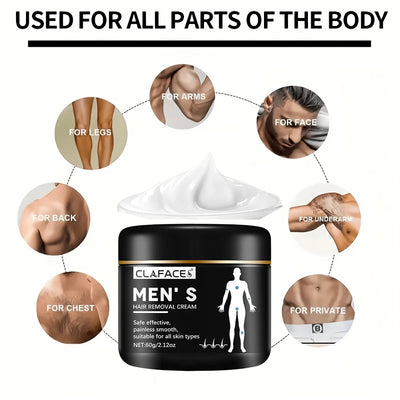 Men’s Painless Hair Remover Cream