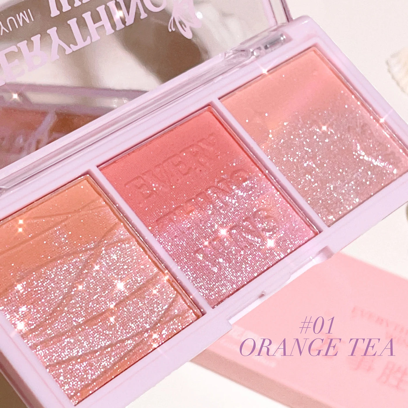 3-in-1 Shimmer Blush Palette