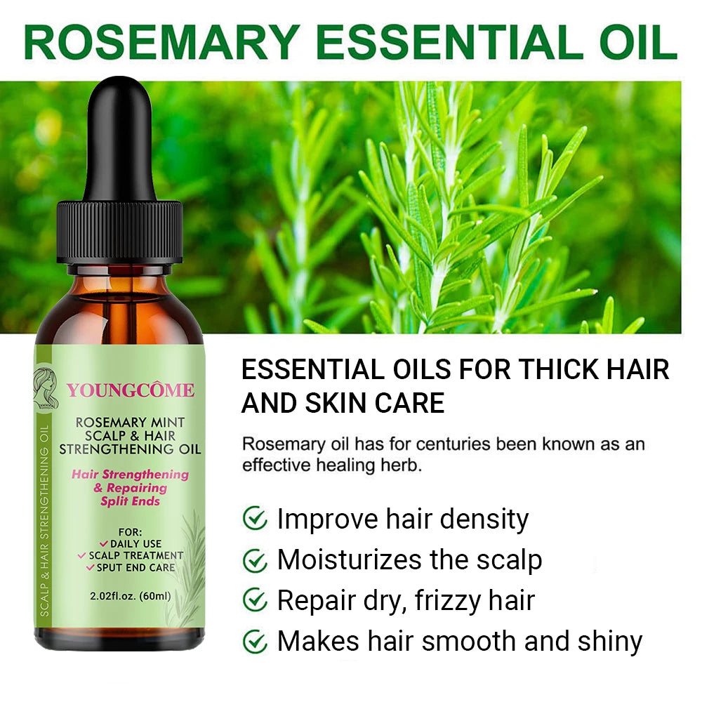 Rosemary Mint Hair Strengthening Oil
