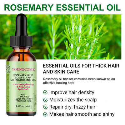 Rosemary Mint Hair Strengthening Oil