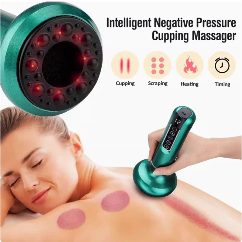 Electric Cupping Massager with Heating