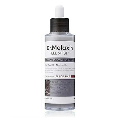 Korean Dr. Melaxin Peel Shot White And Black Rice Exfoliating Essence, Rice Toner, Pink Pore Serum & Cream, Softening Skin Care