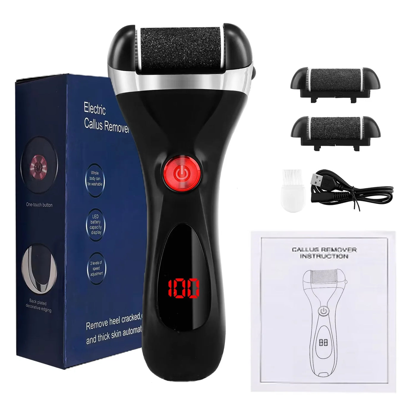 Rechargeable Electric Foot File