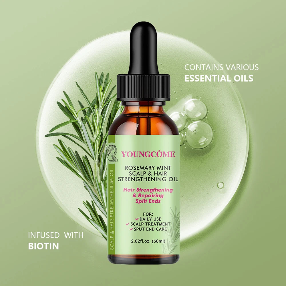 Rosemary Mint Hair Strengthening Oil