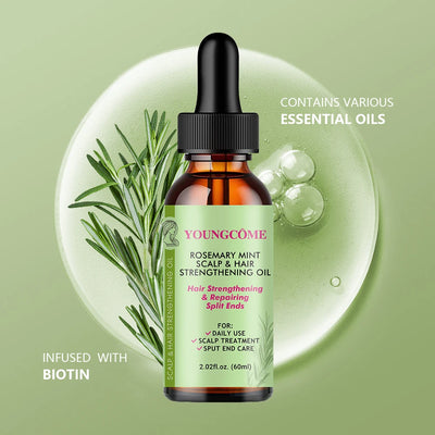 Rosemary Mint Hair Strengthening Oil