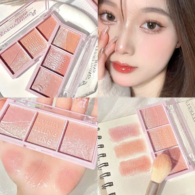 3-in-1 Shimmer Blush Palette